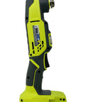 18-Volt Cordless P343 Multi-Tool Kit With Battery And Charger, Bulk Packaged No Retail Packaging, Black Green, side view