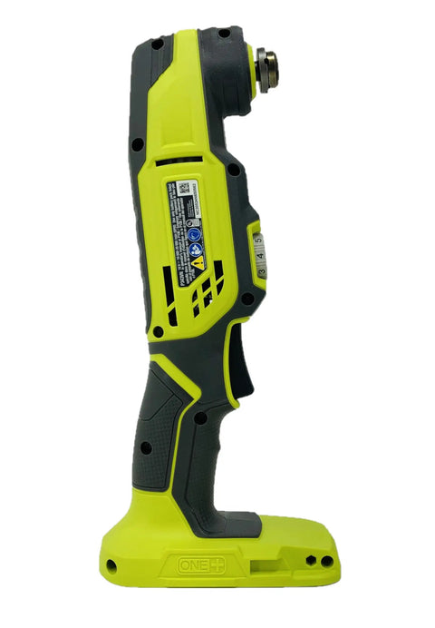 18-Volt Cordless P343 Multi-Tool Kit With Battery And Charger, Bulk Packaged No Retail Packaging, Black Green, side view