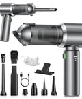Cordless Handheld Vacuum With Brushless Motor And Up To 28000Pa Suction, 4 In 1 Cleaning System, One Touch Dust Removal