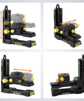 Fine Tuning Laser Level Bracket With Quarter Inch 20 Threaded L Shape Magnetic Pivot Base Adjustable Clip for 360° Rotation