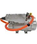 Genuine OEM Grade Electric Vehicle Air Conditioning Compressor For Byd Seal U And Song Plus EV Models showcasing side view with orange wiring.