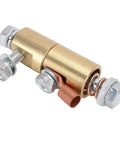 Heavy Duty 500A Brass Welding Ground Clamp With Rotating Device And M10 Hole Diameter, featuring copper contact and durable bolts.