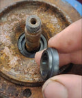 Two Pack 17mm Internal Diameter Shaft Seal Replacement Made From Alloy And Plastic 103-17 For Pump Shafts Water Pumps Spa Pools Works In Water Oil And Mildly Corrosive Fluids on rusted pump shaft