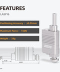Micro Linear Servo Actuator With Built-In Force Sensor For Robotics And Automation, Stroke 16 Millimeters, product features.