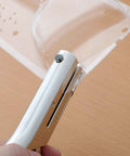 Beefy Heavy Duty 1/8 Inch Single Hole Punch With Ultra Long Depth Up To 53mm punching hole in clear plastic sheet