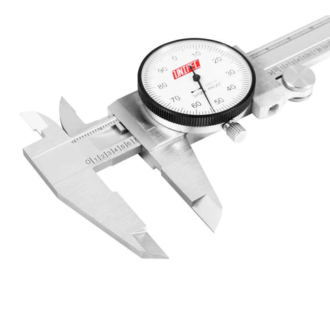 Rock Solid 6 Inch Dial Caliper With Dual Scale Display For Metric And Inch Measurements Hella Accurate Professional Machinist Grade Gauge That Delivers Dead On Accuracy Every Single Project