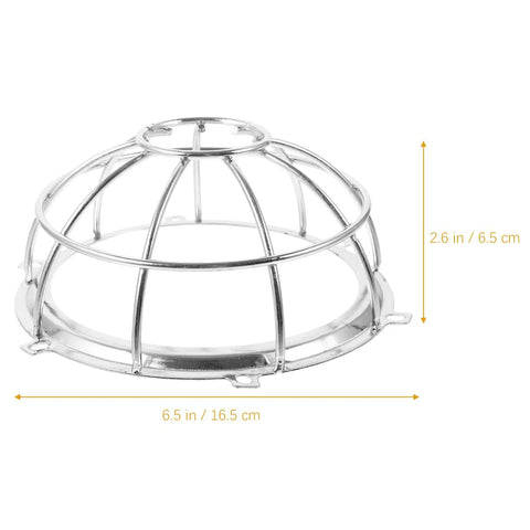 Heavy Duty Screw Mount Fire Sprinkler Guard Cage Shield 6.5 inch steel frame for upright pendant and horizontal heads.