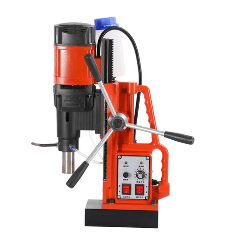 Heavy Duty Magnetic Drill Press For Steel Core Hole Cutting, portable metal drilling machine with strong base.