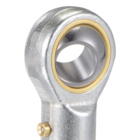 Two Pack Spherical Rod End Bearing 14mm Bore M14x2 Right Hand Female Thread Connector Self Lubricated Joint For Hydraulic Cylinders And Machinery For Industrial Use, close-up