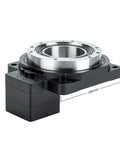 Precision Rotary Turntable With Hollow Shaft Stepper Motor Drive, 280mm diameter, designed for smooth 360-degree CNC operations.