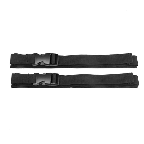 Two Pack 13 Foot Nylon Straps With Quick Release Buckle 1 Inch Wide Adjustable Heavy Duty Lashing Straps for car roof racks