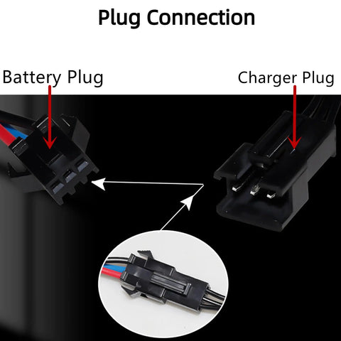 2 Pack SM 3P RC Charger Kit with SM 3PIN Plug battery and charger plug connection diagram