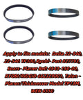 Four Pack 135J6 Poly V Drive Belt For Woodworking Planers Killer Heavy Duty Replacement Part For Slick Operation with multiple belts.