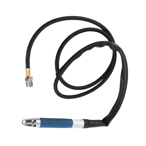 Pencil Die Grinder Air Tool Hits Hard With 70000 RPM And Adjustable Settings featuring flexible hose and ergonomic grip for precision work.
