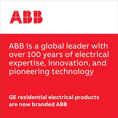 Q Line THQL2125 25 Amp Double Pole Circuit Breaker 120 240 Volt Thermal Magnetic Plug On For Load Centers 10 kAIC Interrupt Rating Durable Heat Resistant Housing Safe For Residential And Commercial Power Protection For Home And Biz. ABB branding graphic