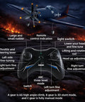 Remote for Realistic F6F Hellcat Inspired RC Plane For Adults And Beginners With 2 4GHz Remote Control Ready To Fly Brushless Motor