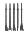 Versatile Air Hammer Kit With 8 Pc Chisel Heads For Rust Removal Metal Chipping And Heavy Duty Automotive Repair Tools Built Tough To Chip Old Paint, 5 steel chisel heads