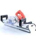 Heavy Duty Electric Tile Bevel And Chamfering Machine Featuring A Beefy 1200W Motor, compact and versatile for tile cutting tasks.