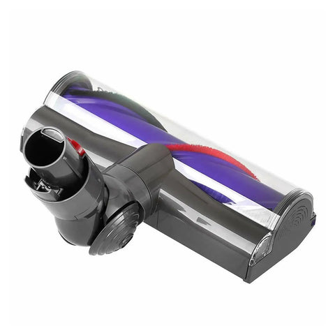 V10 Cyclone Cordless Vacuum Cleaner Direct Drive Cleaner Head Turbine Tool Replacement For V10 Series Fits Absolute Animal To SV12 In Grey And Purple Two Tone