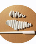 22 Piece PTFE Magnetic Stir Bar Set With Retriever Includes 21 Stir Bars In Various Sizes And Shapes For Beakers And Flasks Durable Teflon Spin Bars For Lab Mixing Awesome Value