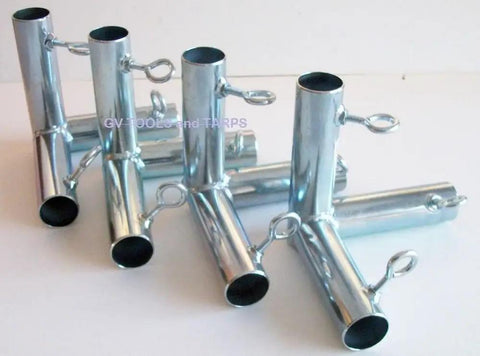 30 Foot Baseball Softball Straight Leg Batting Pitching Cage Frame Fittings Kit With 1 5 Eighth Inch Fittings Only No Pipe Included