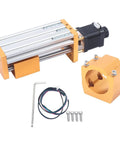 Heavy Duty Metal Linear Stage Actuator With 85mm Stroke Stepping Motor For CNC Z Axis Precision Sliding Table Ball Screw Setup