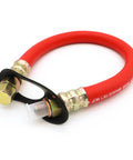 10mm Oil Drain Hose Replacement for GX110 GX120 GX160 GX200 Engines No Mods Needed 14 Inch Heavy Duty Kink Resistant Steel Oil Change Tube 300 PSI Engine Oil Drain Pipe Red