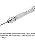 Deluxe Tiny But Mighty Drill Bit Set For Precision Work Nine Size Pin Vise Hand Bits From 0.5mm To 3.0mm aluminum pin vise