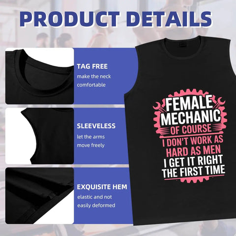 Mens Tank Top Straight Up Fresh 100 Cotton Muscle Shirt Lightweight And Breathable Summer Undershirt showing tag-free neck, sleeveless design.