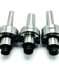 Heavy Duty Collet Chuck Holder C20-25 With FMB22-27 Face Milling Setup, showing three precision milling collets.