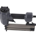 Rock Solid Heavy Duty Pneumatic Brad Nailer And Air Powered Stapler For No Fuss Woodworking, featuring durable aluminum construction.