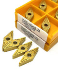 End Milling Cutter Tool Part Set VNMG160404 VNMG160408 VP15TF Aluminum Inserts Hard Alloy Blades For CNC Lathe 10Pcs in a Box