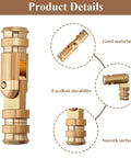 Product details of Hidden Brass Barrel Hinges 5mm Set Of 30 Pcs, 180 Degree Opening, showing material and durability