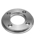 Heavy Duty Template Guide Adapter Fits Makita Routers 3606 3612 3621 3620 sleek silver steel base for precise routing.