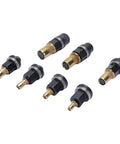 Game Changing Hand Rivet Nut Tool Kit With Seven Tough As Nails Nutsert Setter Sizes From M3 Up To M10, showing brass and black nutserts.