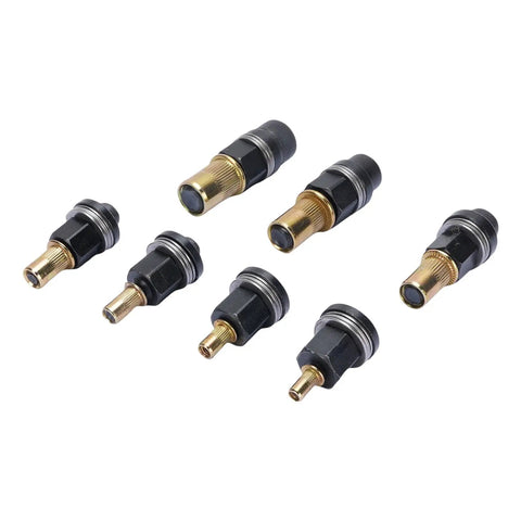 Game Changing Hand Rivet Nut Tool Kit With Seven Tough As Nails Nutsert Setter Sizes From M3 Up To M10, showing brass and black nutserts.