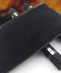 Heavy Duty Retractable Accordion Bellows Cover for Milling Machines and Guide Rails, Dustproof Rubber Chip Guard in black