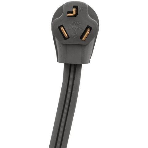 30-Amp Dryer Power Cord, 3 Prong 3-Wire With Closed Eyelet Connectors, 5-Foot Copper Wire for Heavy-Duty Appliance Installations