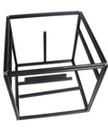 Rigid 2020 Aluminum Extrusion 3D Printer Frame Kit With Wicked Tight 6mm T Slots And Snug Connectors, unassembled frame structure.