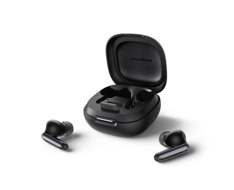 Adaptive Noise Cancelling Wireless Earbuds With Hefty Bass Up To 60 Hour All Day Playtime IPX5 Water Resistance case and earbuds