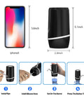 Two Pack Electric Portable Five Gallon Water Dispenser With Micro USB Charging Water Bottle Pump installation steps