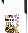 Valentine Farm Love Machine Tractor Design Case For iPhone 16 Farmers Cute Rural Romance Phone Cover Built For Tractor Lovers And Farm Life Enthusiasts