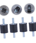 5 Pack Rubber Isolator Mounts For Vibration Dampening And Noise Reduction, Silent Blocks For Air Compressors, Engines, Fitness Equipment, Heavy Duty Vibration Dampers, Easy Install, 80x30x30 mm rubber mounts