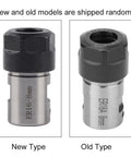 New and old collet chuck models for deep hole processing, motor shaft spindle adapter 8mm extended handle precision ground