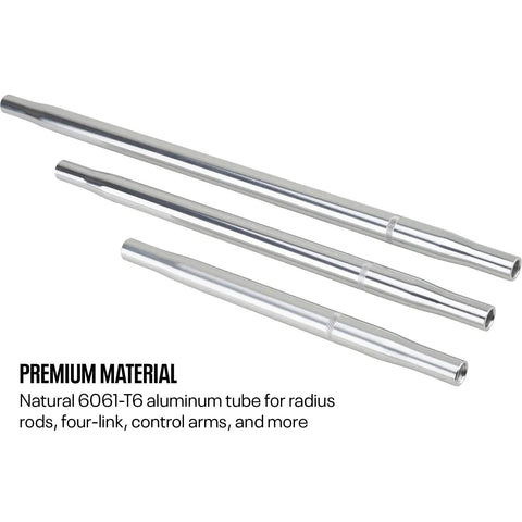 Swedged Aluminum Radius Rod For Five Eighths By Eighteen Left Hand And Right Hand Threads Twenty Inch Length 6061T6 Tube One Inch OD Sprint Car Chassis Race Ready Performance Upgrade, 6061-T6 aluminum
