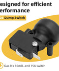 Image of FD4 Dump Switch for Patio Heaters Anti Tilt Safety Switch Replacement Part shown from side angle