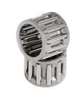 High Output Needle Roller Bearings K Series Radial Cage Assembly With Pre Applied Grease shown stacked, showcasing durable stainless steel design.