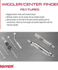 Wiggler And Center Finder With Shank Attachment For Precision Centering In Wood And Metal Includes S828H And 828A displayed