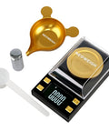 Milligram Scale 50g Capacity Digital Precision Scale 0.001g Readout with Non Stick Powder Pan, Calibration Weight, and Scoop.