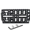 Universal Cheese Plate Cinema Camera Mounting Plate Fits Sony FX3 FX30 BMPCC 6K Pro URSA Mini And DSLRs Version 3 top view